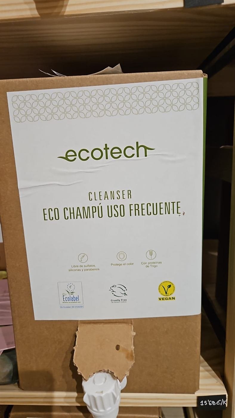 Cleanser eco champú de uso frecuente Ecotech
