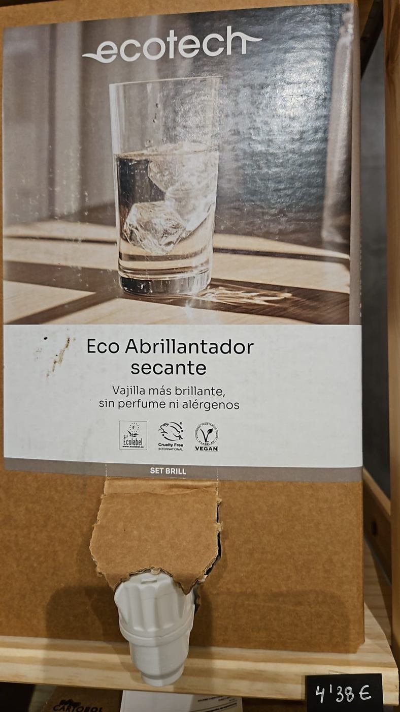 Eco abrillantador secante Ecotech