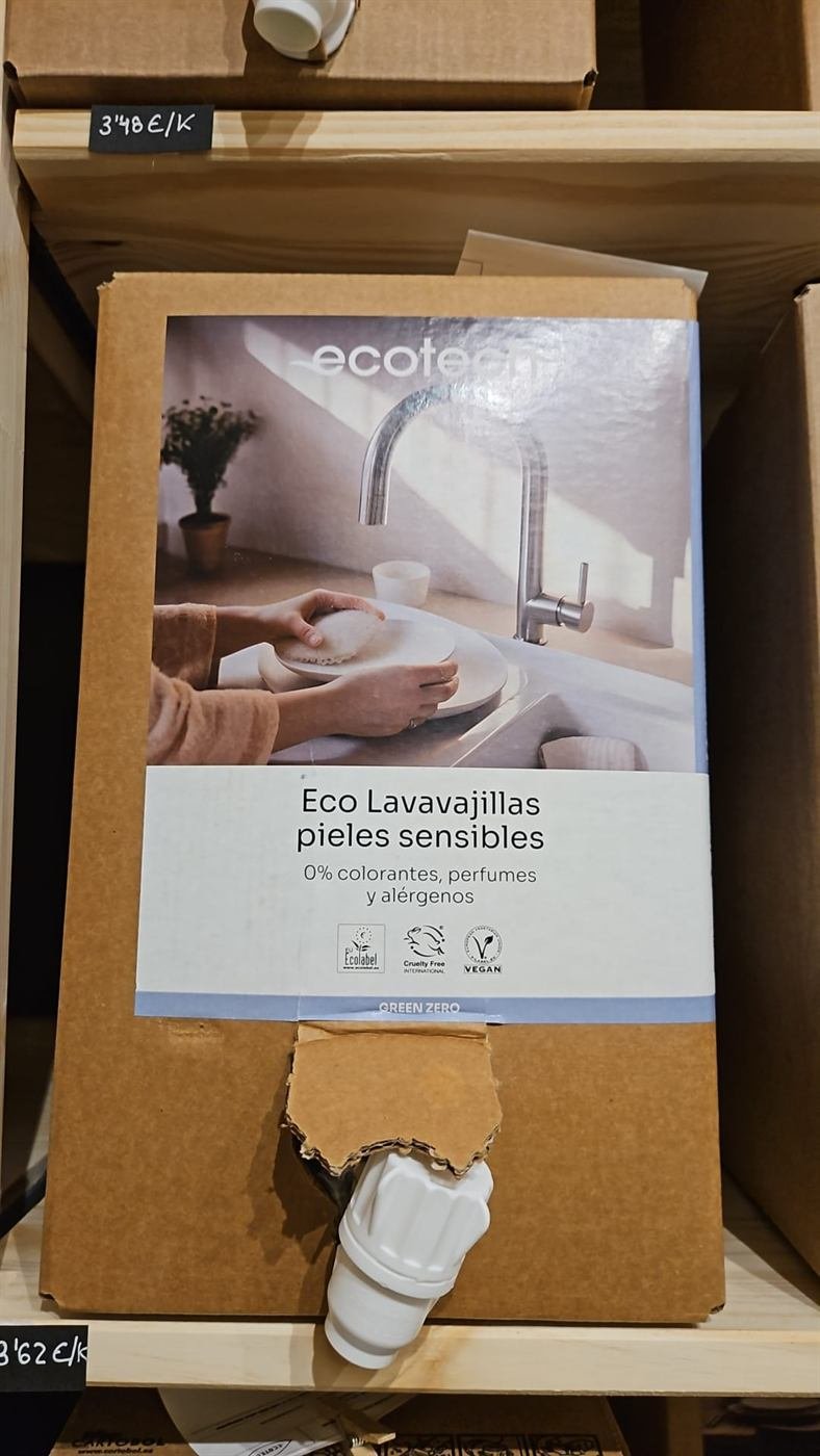 Eco lavavajillas pieles sensibles Ecotech