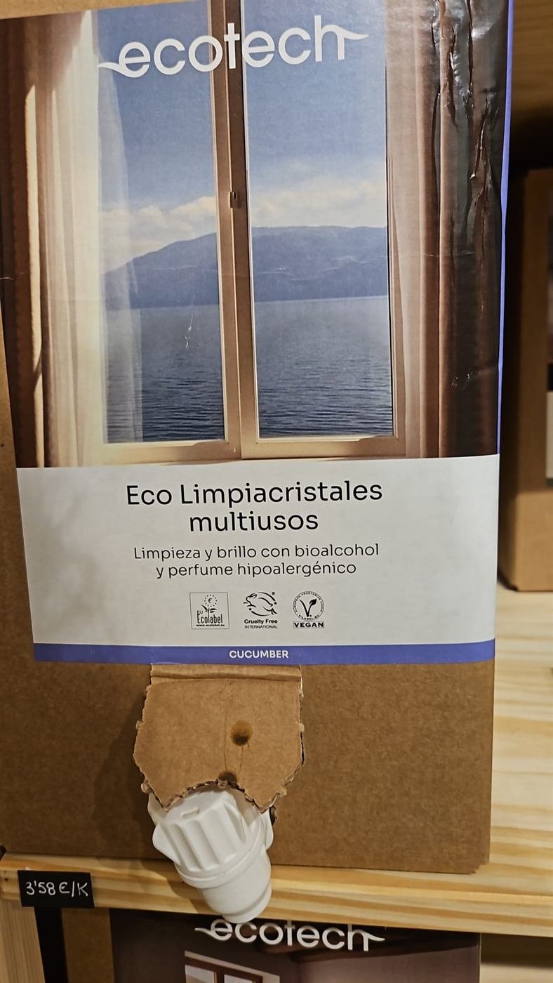 Eco limpiacristales multiusos Ecotech