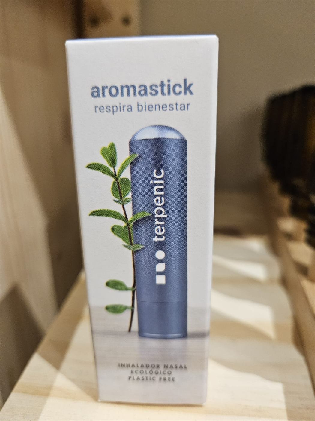 Aromastick, inhalador nasal ecológico