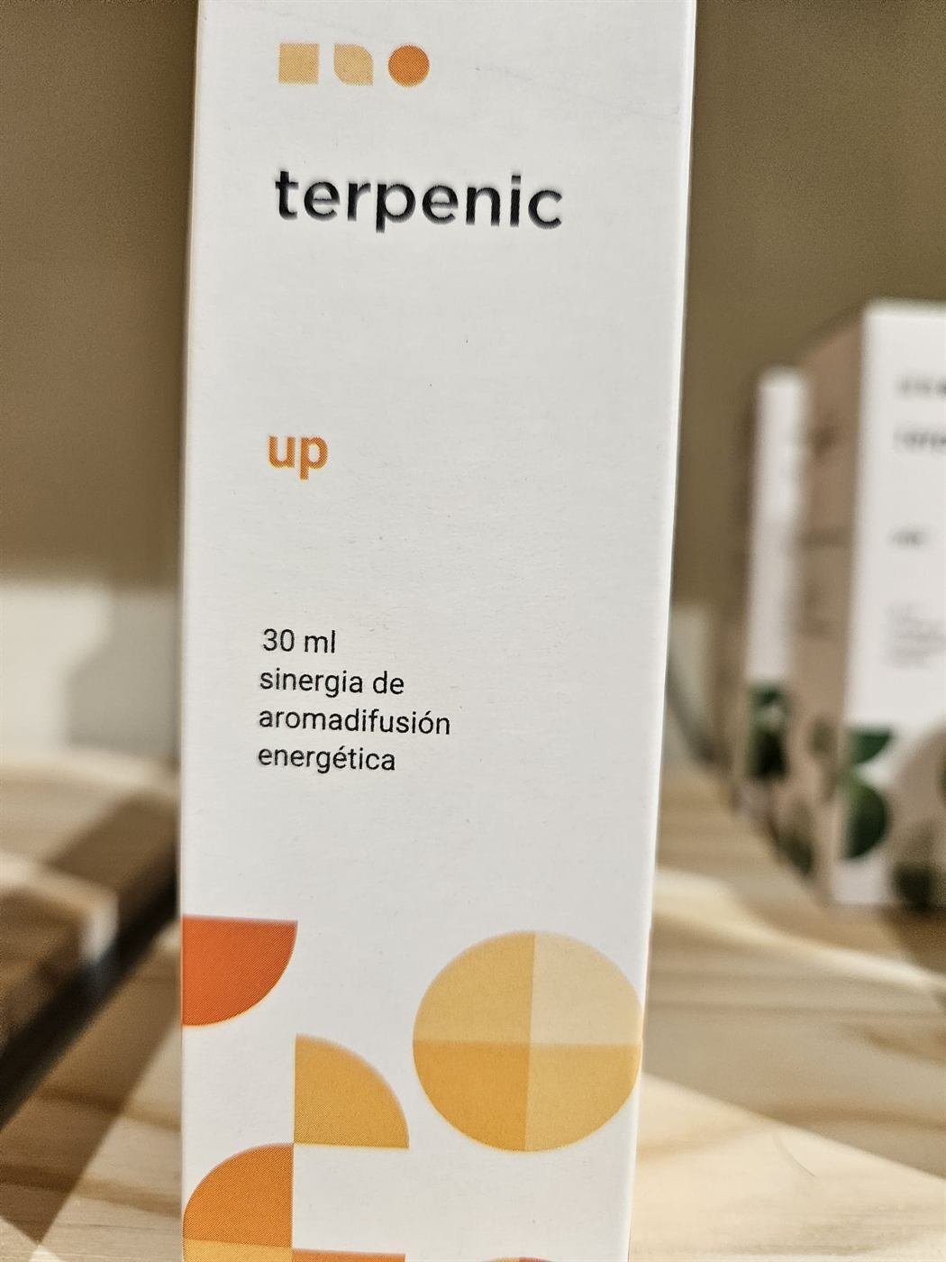 Sinergia de aromadifusión Up, energética