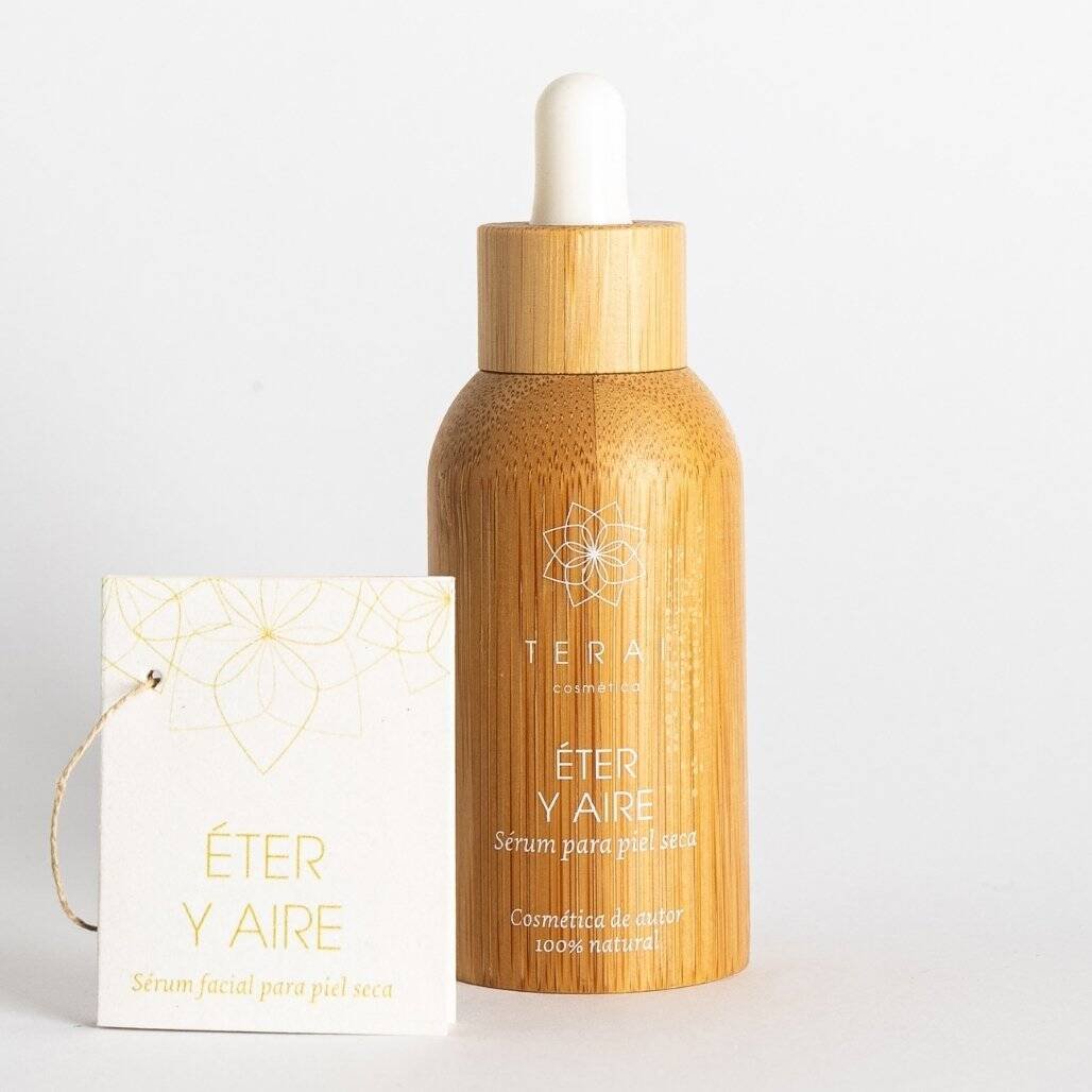 Éter y aire, sérum facial para piel seca madura Terai