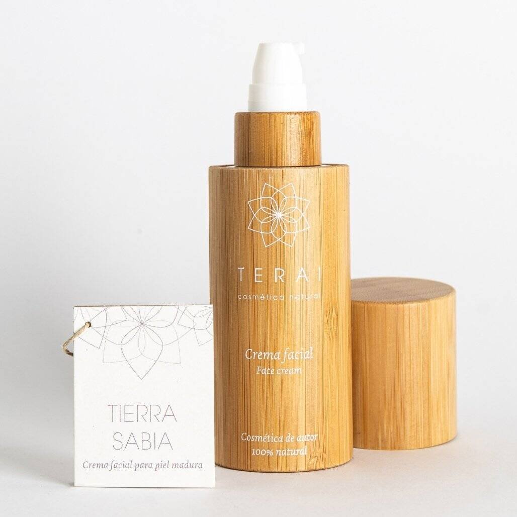 Tierra sabia, crema hidratante facial para piel madura Terai